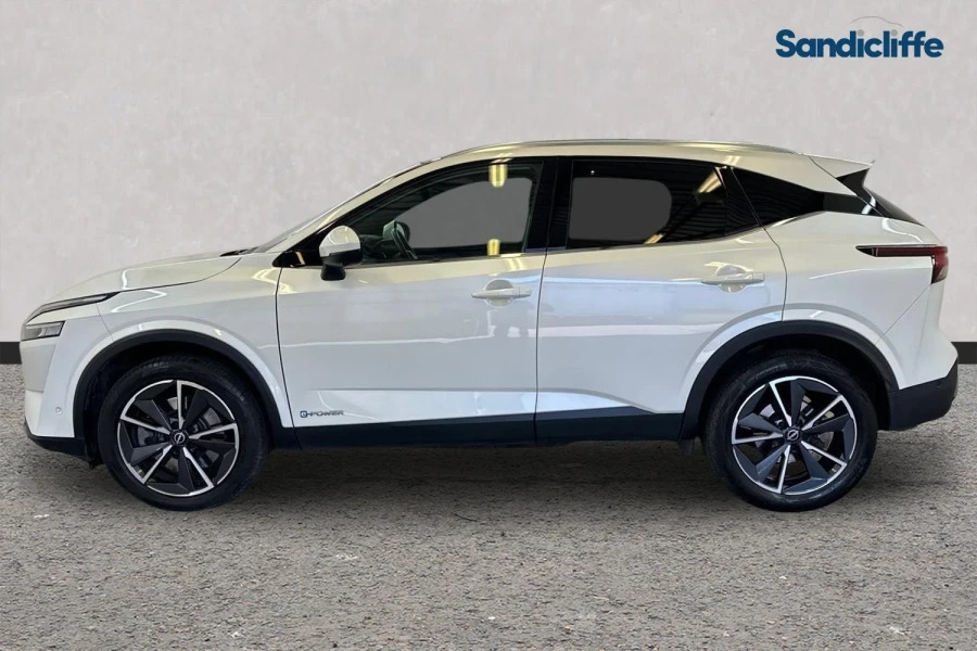 Nissan Qashqai Qashqai 1.5 E-power Tekna Hatchback FG23PAO White #6