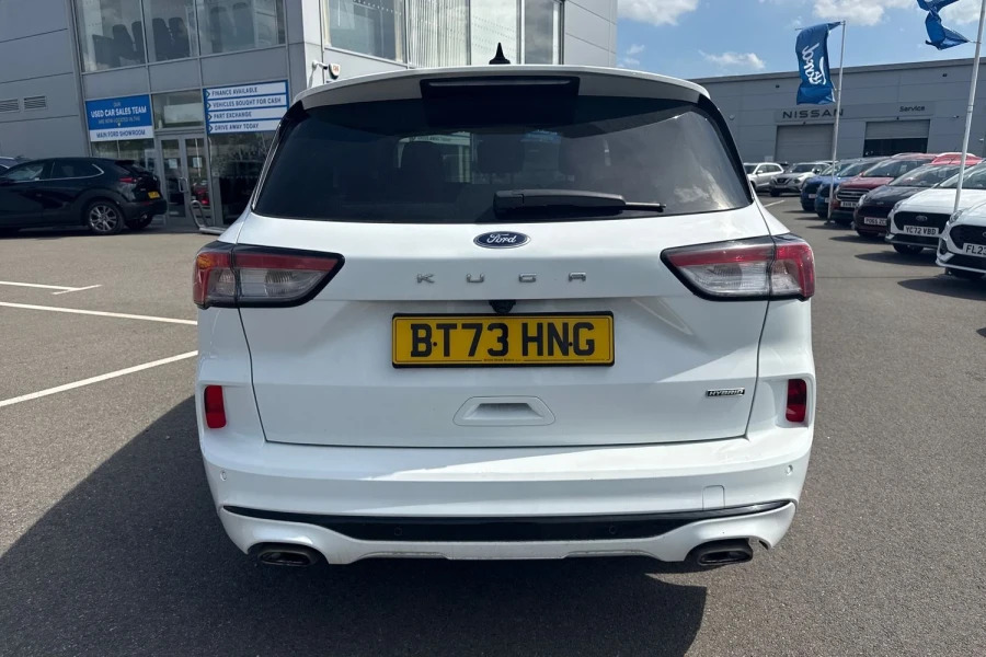 Ford Kuga Kuga St-line X Edition 2.5L Duratec Fhev 19 BT73HNG White #4
