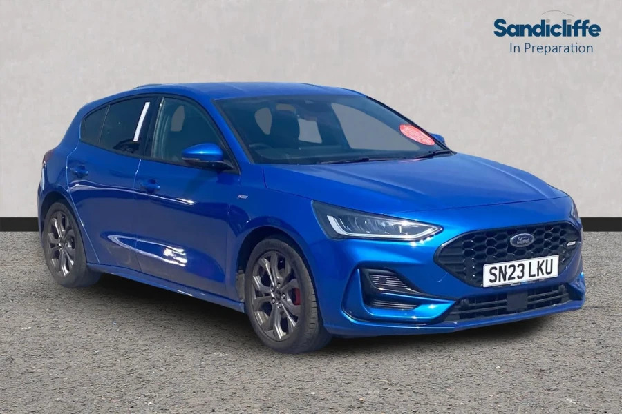 Ford Focus Focus St-line 1.0L Ecoboost 155Ps Mhev Fwd SN23LKU Blue #3