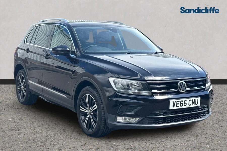 Volkswagen Tiguan Tiguan 2.0 Tdi 150 4Motion Se Nav Estate Black