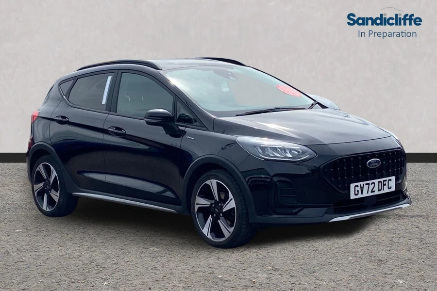 Ford Fiesta Fiesta Active 1.0L Ecoboost 125Ps Mhev Fwd Black