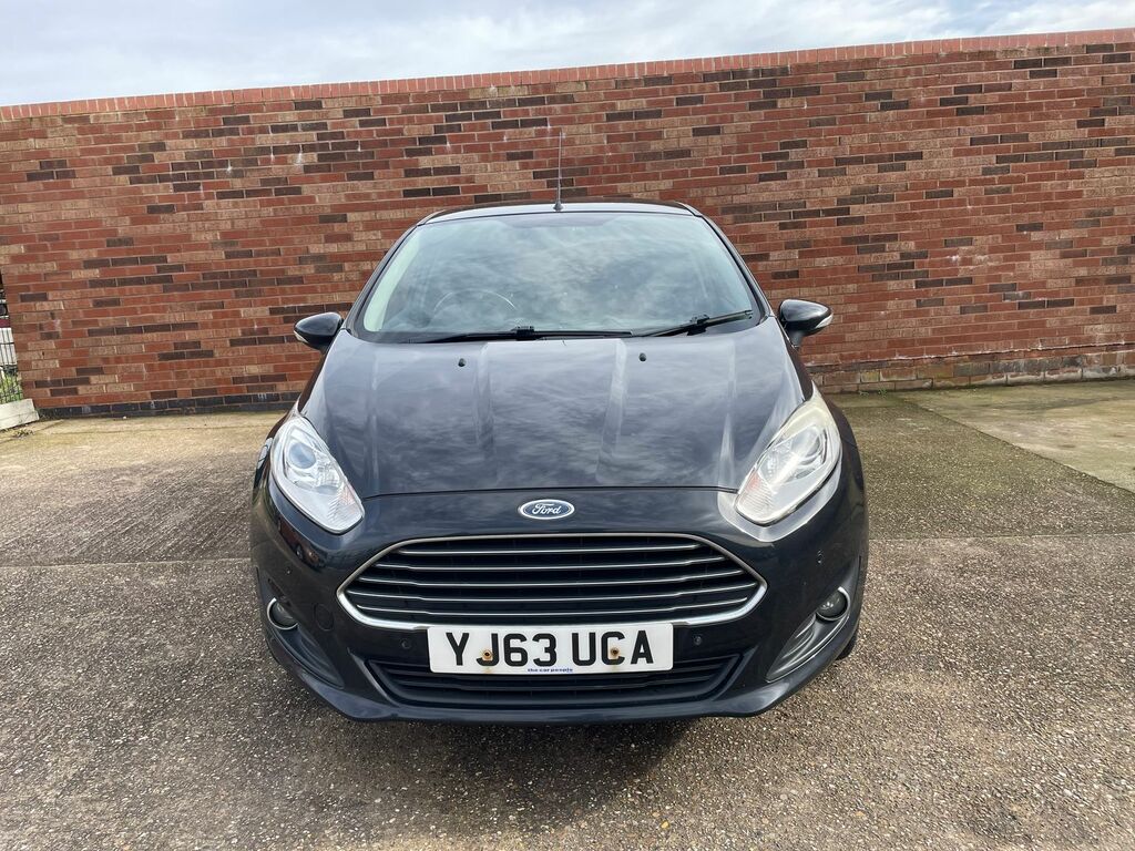 Ford Fiesta 1.5 Tdci Zetec Hatchback Euro 5 YJ63UCA Black #3
