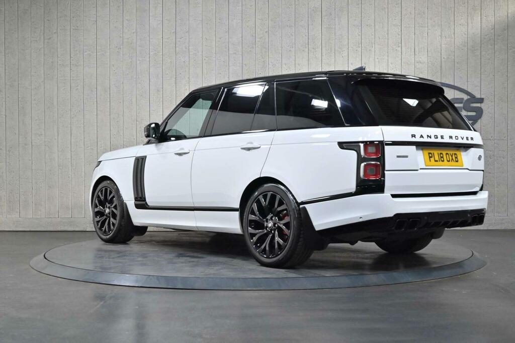 Land Rover Range Rover 3.0 Td V6 4Wd Euro 6 Ss PL18OXB White #4
