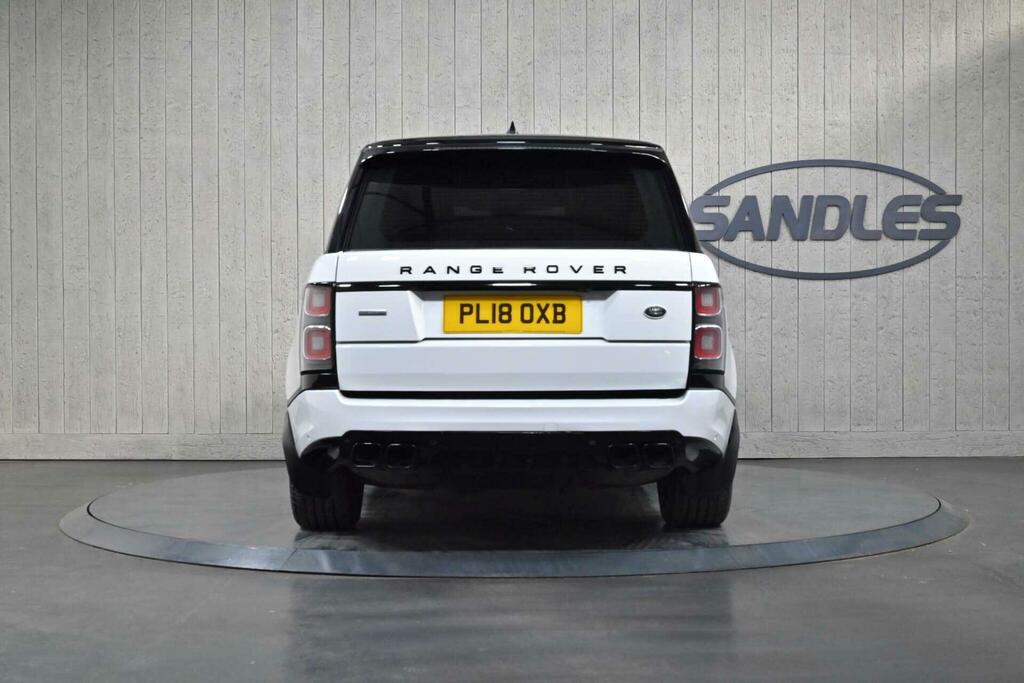 Land Rover Range Rover 3.0 Td V6 4Wd Euro 6 Ss PL18OXB White #5