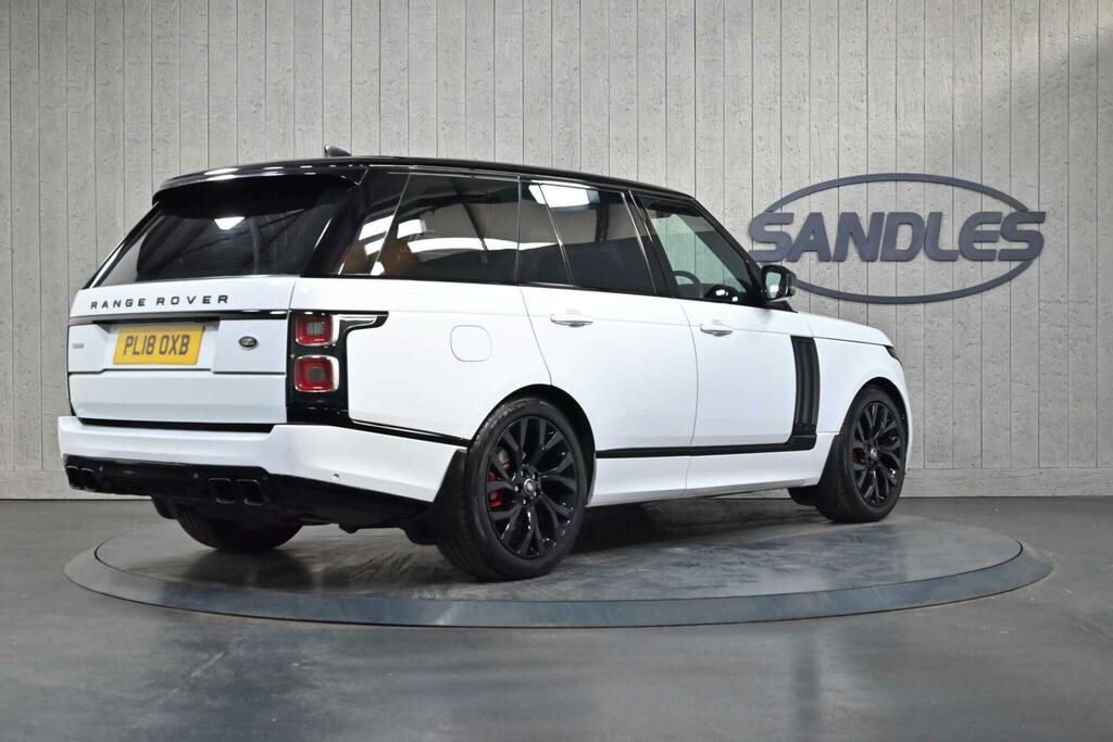 Land Rover Range Rover 3.0 Td V6 4Wd Euro 6 Ss PL18OXB White #6