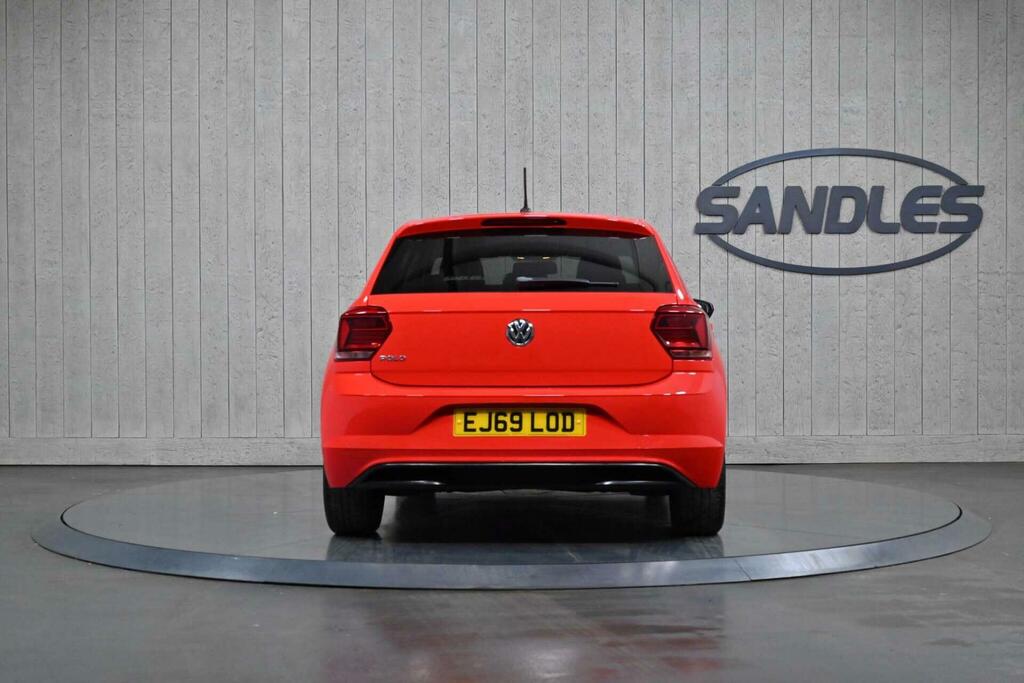 Volkswagen Polo 1.0 Tsi Beats Euro 6 Ss EJ69LOD Red #5