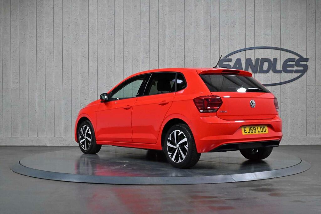 Volkswagen Polo 1.0 Tsi Beats Euro 6 Ss EJ69LOD Red #4