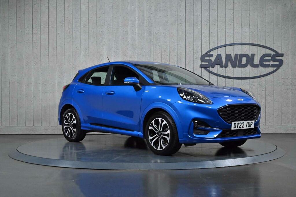 Ford Puma 1.0T Ecoboost Mhev St-line Euro 6 Ss Blue