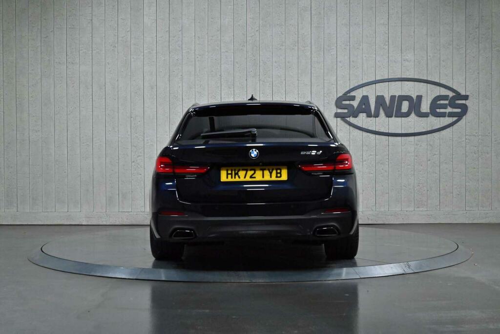 BMW 5 Series 2.0 520D Mht M Sport Touring Steptronic Euro 6 S Black #5