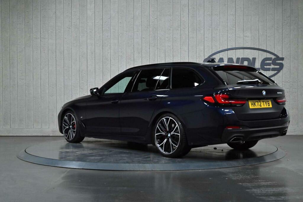 BMW 5 Series 2.0 520D Mht M Sport Touring Steptronic Euro 6 S Black #4