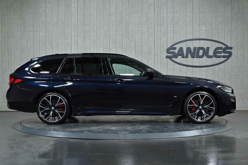 BMW 5 Series 2.0 520D Mht M Sport Touring Steptronic Euro 6 S Black #3