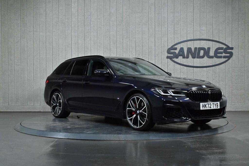 BMW 5 Series 2.0 520D Mht M Sport Touring Steptronic Euro 6 S Black