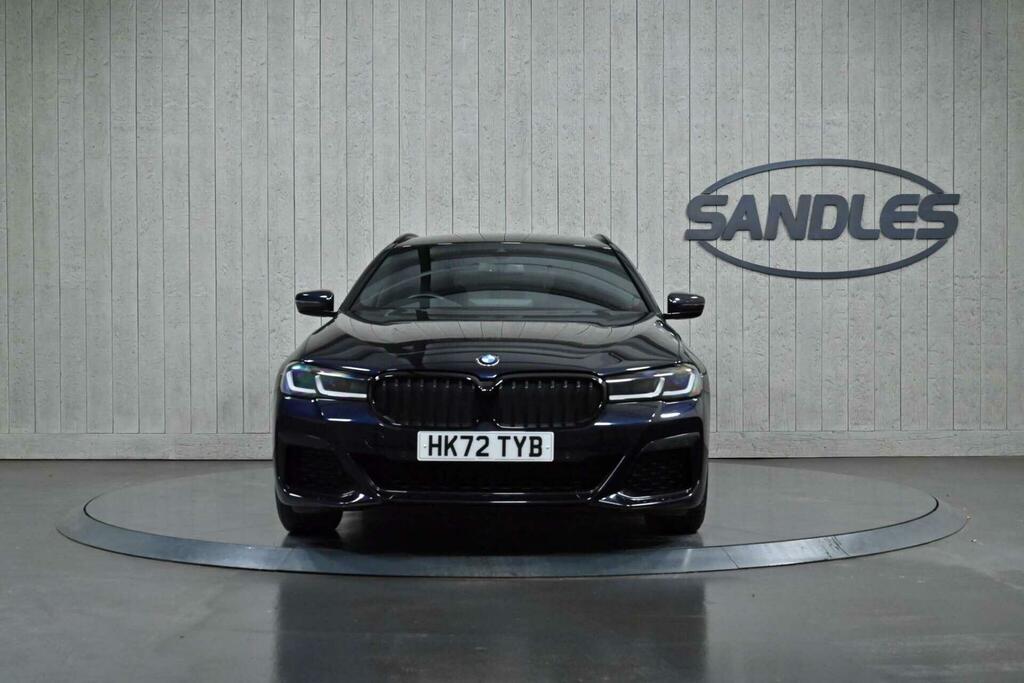 BMW 5 Series 2.0 520D Mht M Sport Touring Steptronic Euro 6 S Black #2