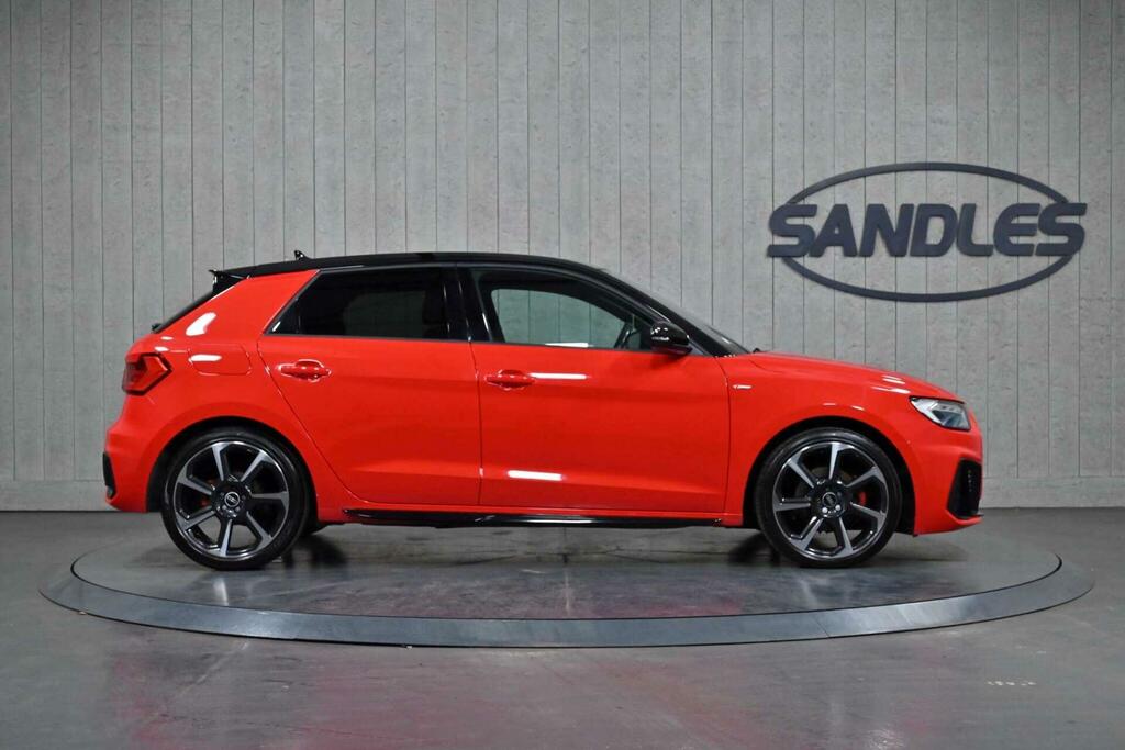 Audi A1 1.0 Tfsi 30 Black Edition Sportback Euro 6 Ss 5 NG21WSX Red #3