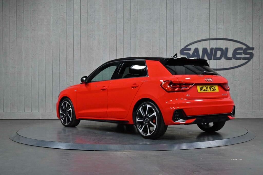 Audi A1 1.0 Tfsi 30 Black Edition Sportback Euro 6 Ss 5 NG21WSX Red #4