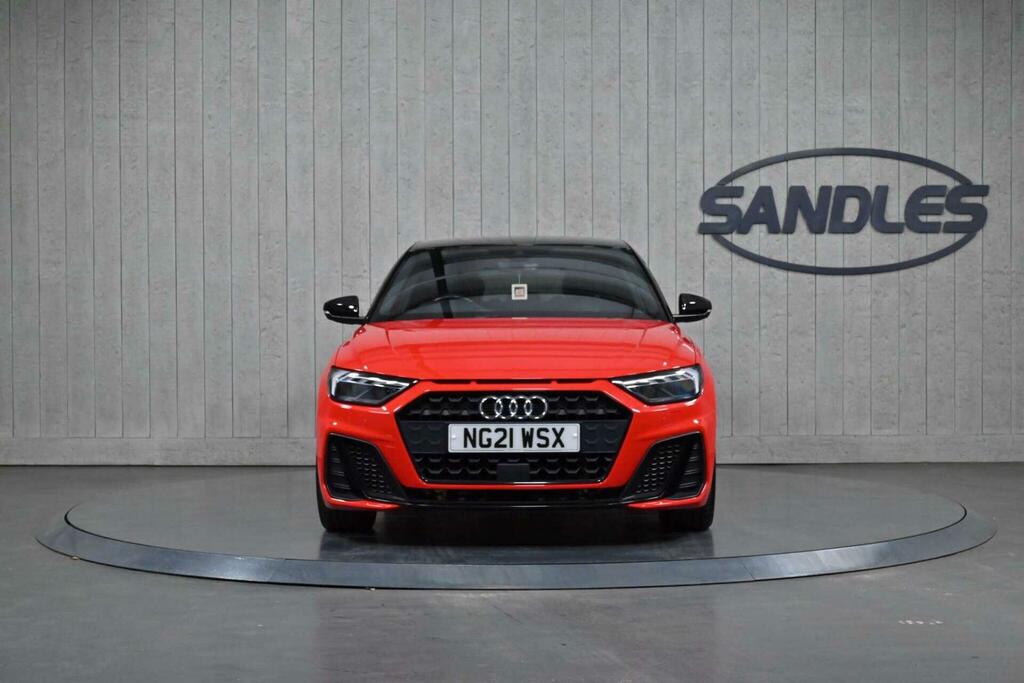 Audi A1 1.0 Tfsi 30 Black Edition Sportback Euro 6 Ss 5 NG21WSX Red #2