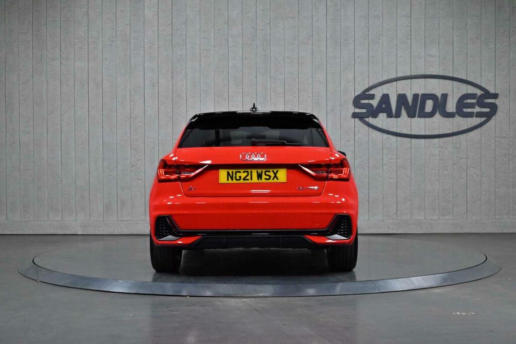 Audi A1 1.0 Tfsi 30 Black Edition Sportback Euro 6 Ss 5 NG21WSX Red #5