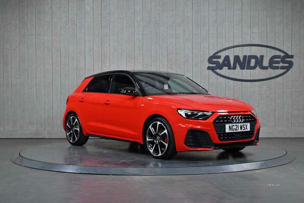Audi A1 1.0 Tfsi 30 Black Edition Sportback Euro 6 Ss 5 Red