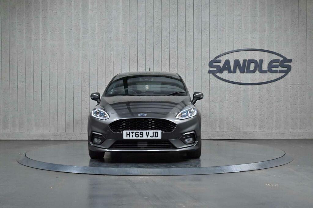 Ford Fiesta 1.0T Ecoboost St-line Edition Euro 6 Ss HT69VJD Grey #2