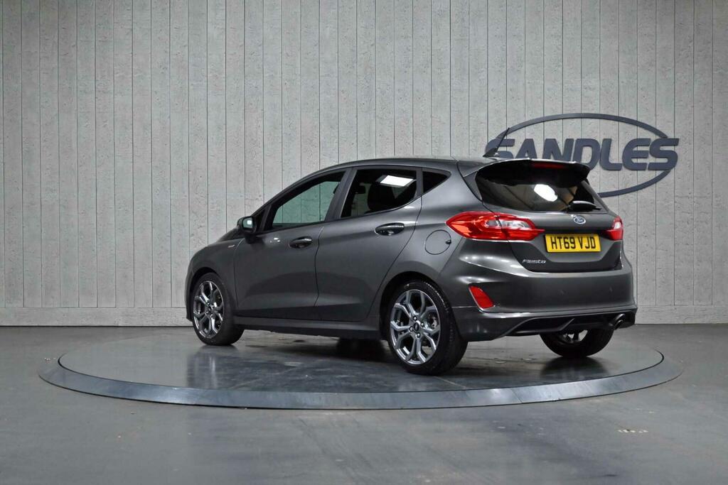 Ford Fiesta 1.0T Ecoboost St-line Edition Euro 6 Ss HT69VJD Grey #4