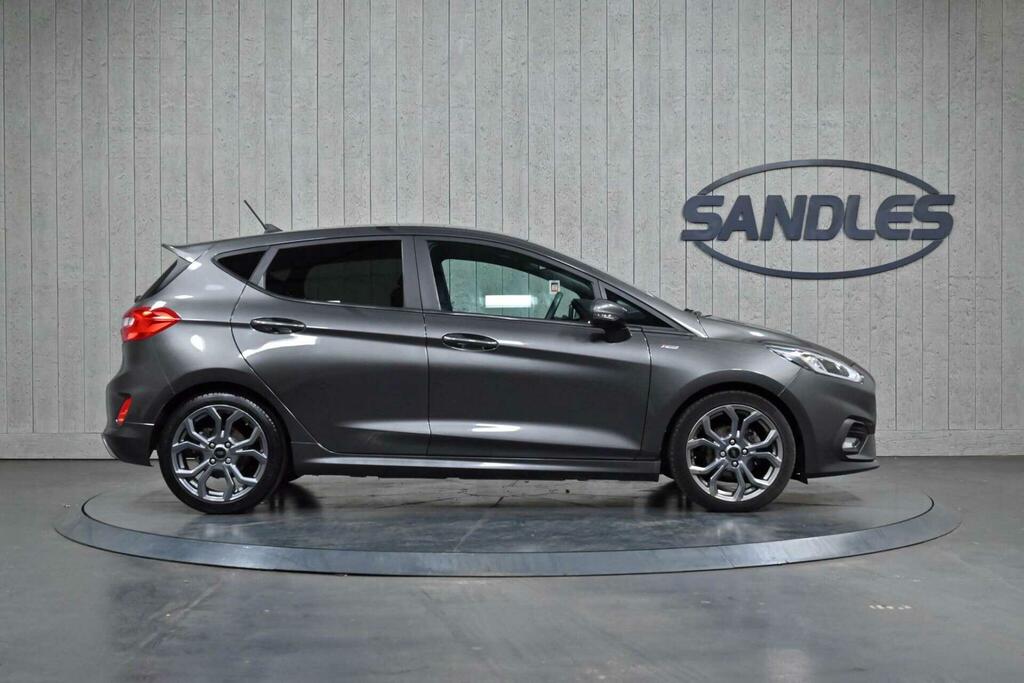 Ford Fiesta 1.0T Ecoboost St-line Edition Euro 6 Ss HT69VJD Grey #3