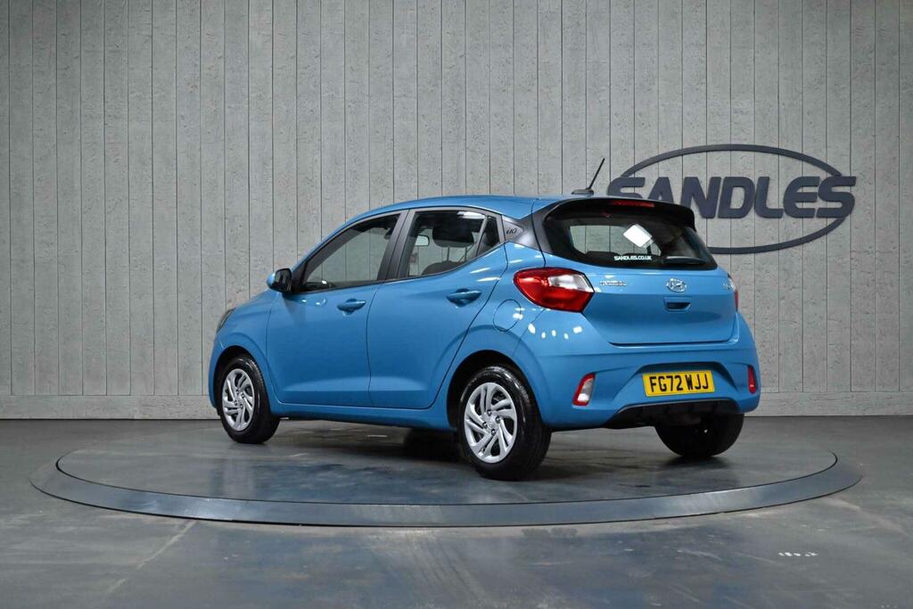 Hyundai I10 1.0 Se Euro 6 Ss FG72WJJ Blue #3