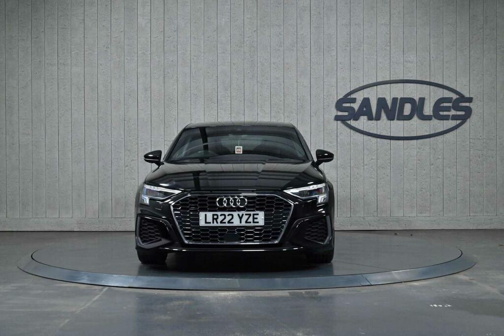 Audi A3 1.0 Tfsi 30 S Line Sportback S Tronic Euro 6 Ss LR22YZE Black #4