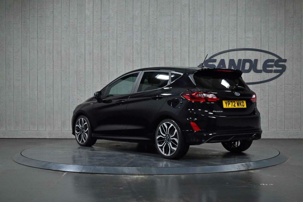 Ford Fiesta 1.0T Ecoboost St-line X Euro 6 Ss YP72WKO Black #3