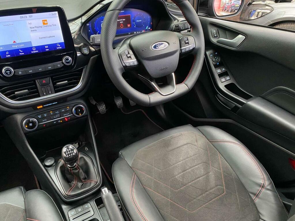 Ford Fiesta 1.0T Ecoboost St-line X Euro 6 Ss YP72WKO Black #2