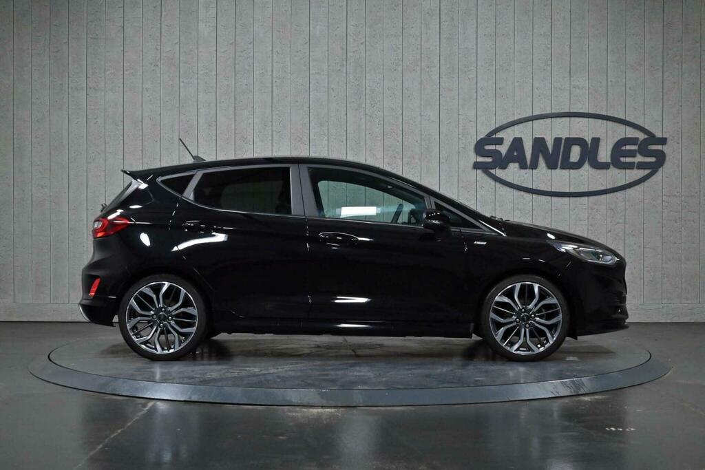 Ford Fiesta 1.0T Ecoboost St-line X Euro 6 Ss YP72WKO Black #5