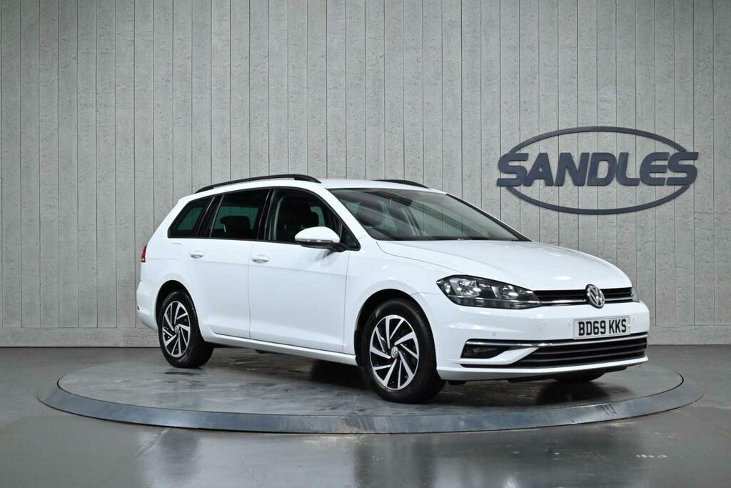 Volkswagen Golf 1.6 Tdi Match Euro 6 Ss White