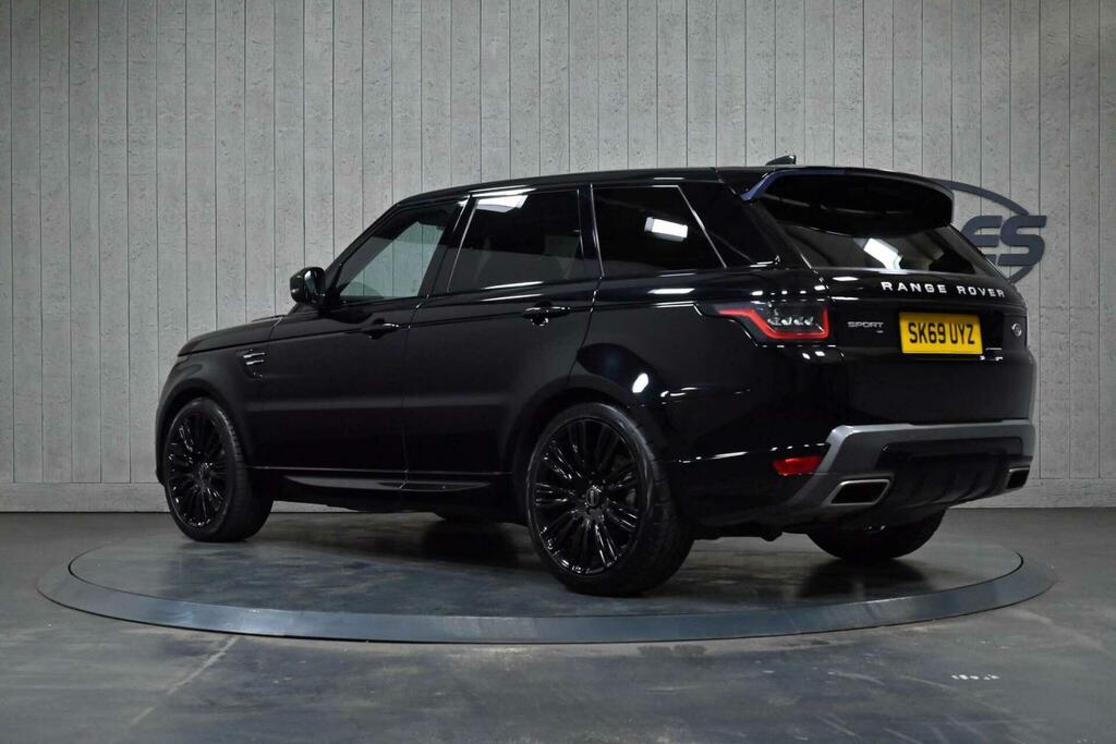 Land Rover Range Rover Sport 3.0 Sd V6 Hse 4Wd Euro 6 Ss SK69UYZ Black #3