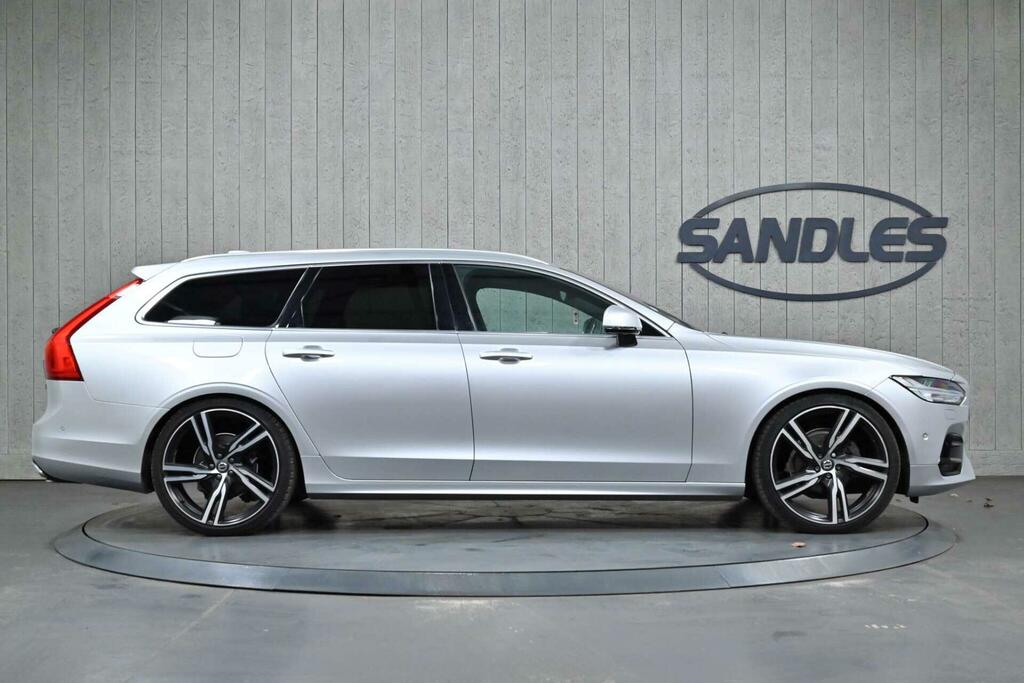 Volvo V90 2.0 D4 R-design Pro Euro 6 Ss Silver #5