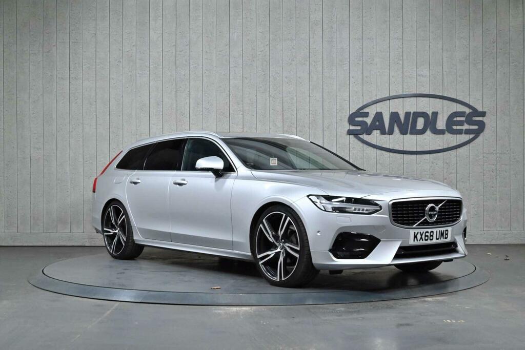 Volvo V90 2.0 D4 R-design Pro Euro 6 Ss Silver