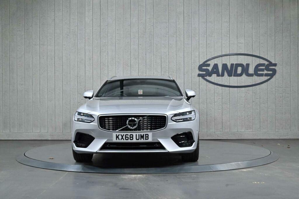 Volvo V90 2.0 D4 R-design Pro Euro 6 Ss Silver #4