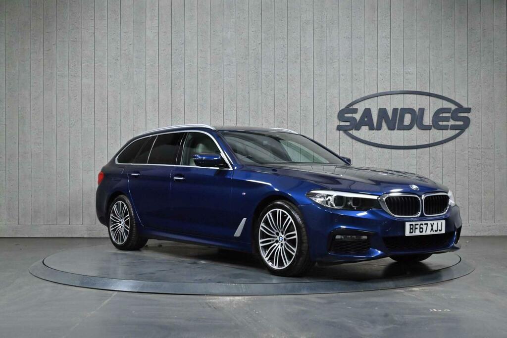 BMW 5 Series 2.0 520D M Sport Touring Xdrive Euro 6 Ss Blue