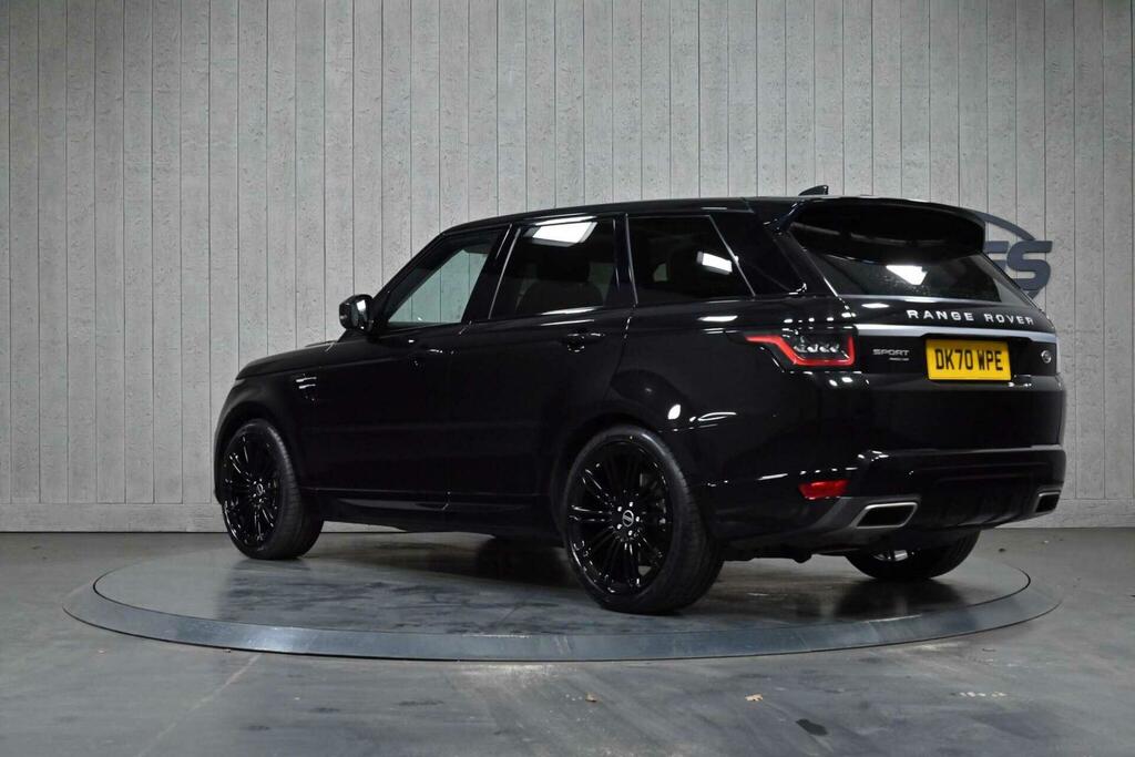 Land Rover Range Rover Sport 2.0 P400e 13.1Kwh Hse 4Wd Euro 6 Ss DK70WPE Black #3