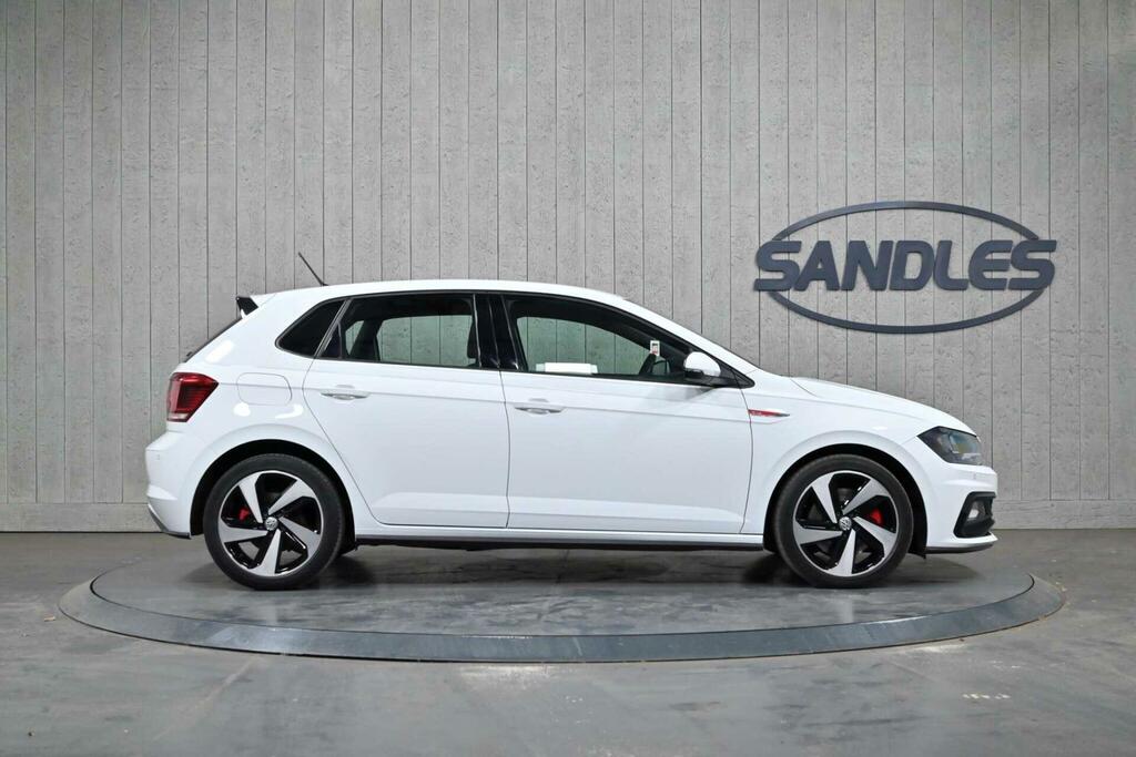 Volkswagen Polo 2.0 Tsi Gti Dsg Euro 6 Ss DT19HYZ White #5