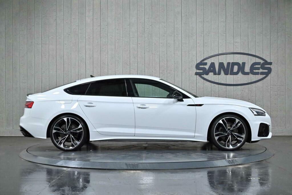 Audi A5 2.0 Tfsi 35 Black Edition Sportback S Tronic Euro HA54NLS White #5