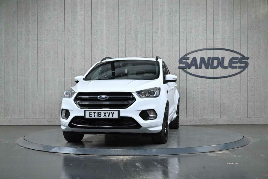 Ford Kuga 2.0 Tdci St-line X Euro 6 Ss ET18XVY White #4