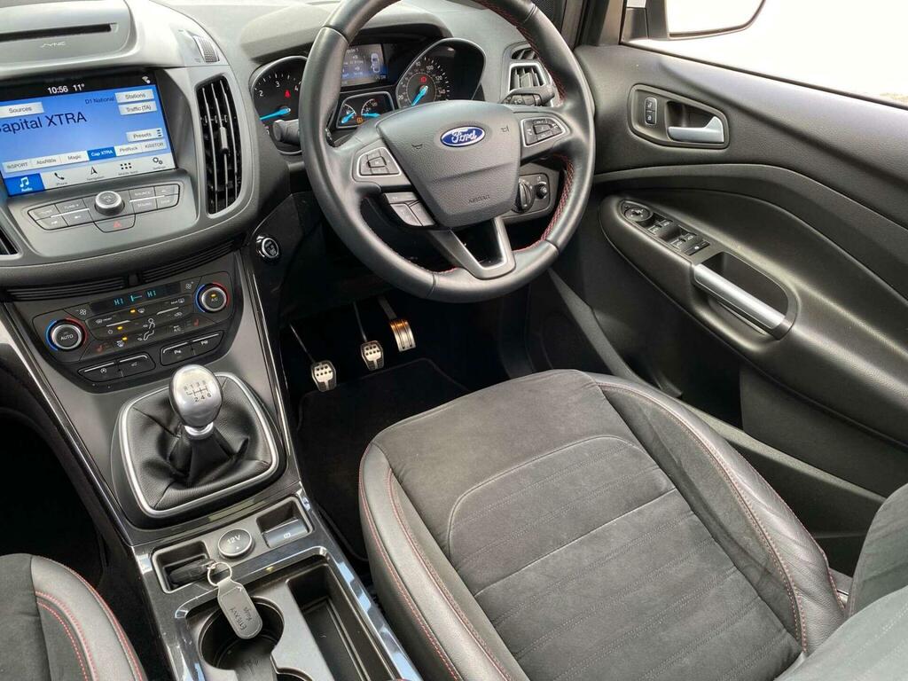 Ford Kuga 2.0 Tdci St-line X Euro 6 Ss ET18XVY White #2