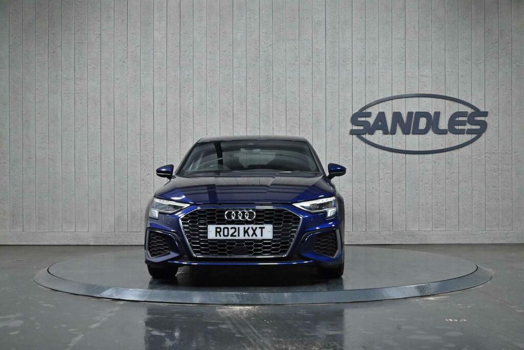 Audi A3 1.5 Tfsi 35 S Line Sportback S Tronic Euro 6 Ss RO21KXT Blue #4