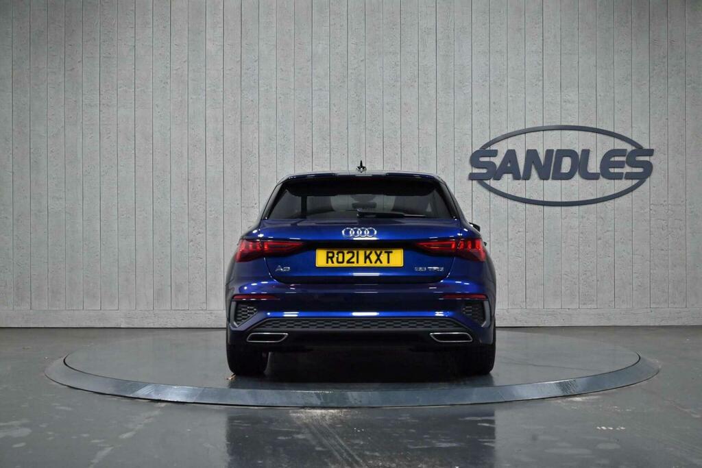 Audi A3 1.5 Tfsi 35 S Line Sportback S Tronic Euro 6 Ss RO21KXT Blue #6