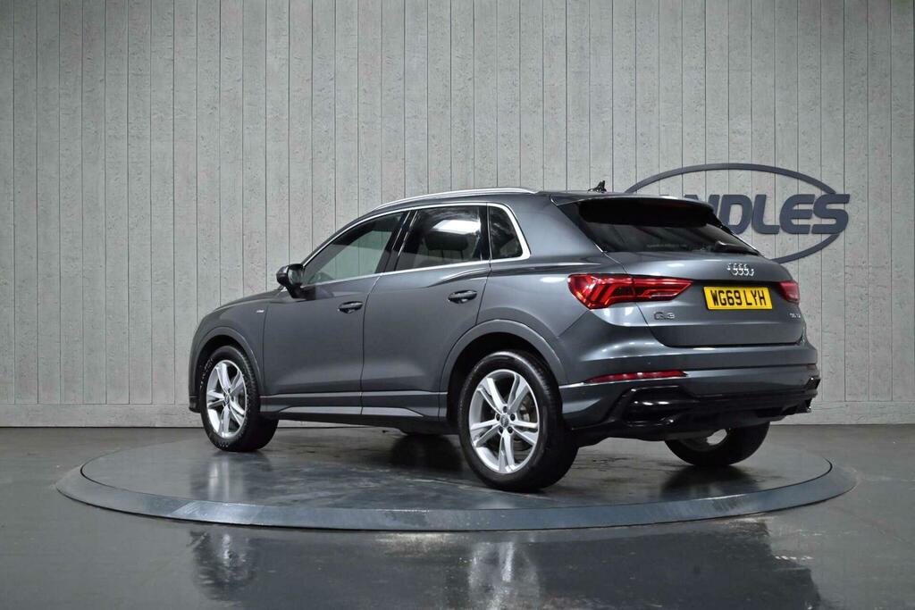 Audi Q3 2.0 Tdi 35 S Line S Tronic Euro 6 Ss WG69LYH Grey #3
