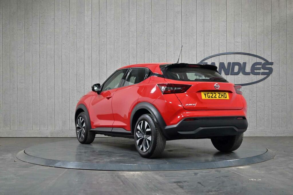 Nissan Juke 1.0 Dig-t Acenta Euro 6 Ss YG22ZHD Red #3