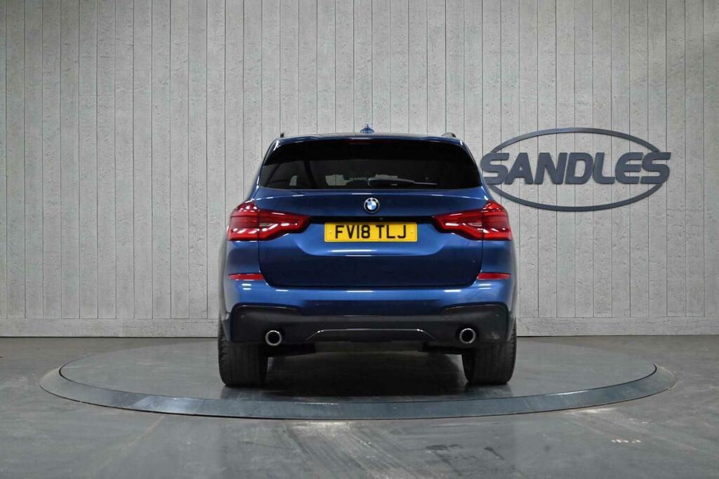 BMW X3 3.0 30D M Sport Xdrive Euro 6 Ss FV18TLJ Blue #6