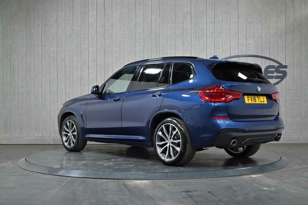 BMW X3 3.0 30D M Sport Xdrive Euro 6 Ss FV18TLJ Blue #2