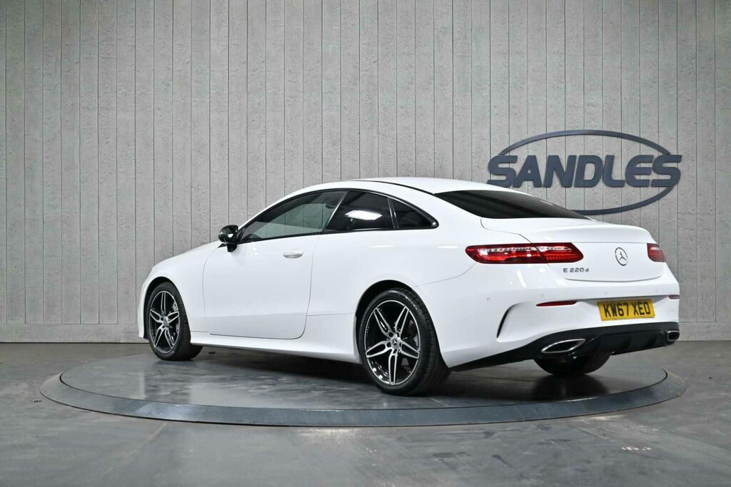 Mercedes-Benz E Class 2.0 E220d Amg Line G-tronic Euro 6 Ss KW67XEO White #3