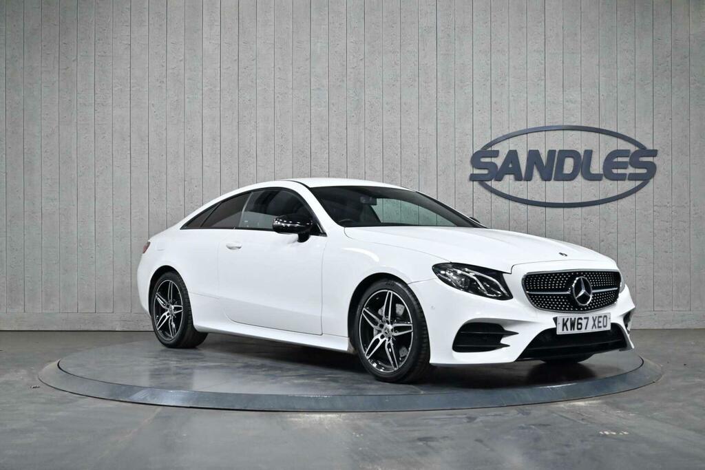 Mercedes-Benz E Class 2.0 E220d Amg Line G-tronic Euro 6 Ss White