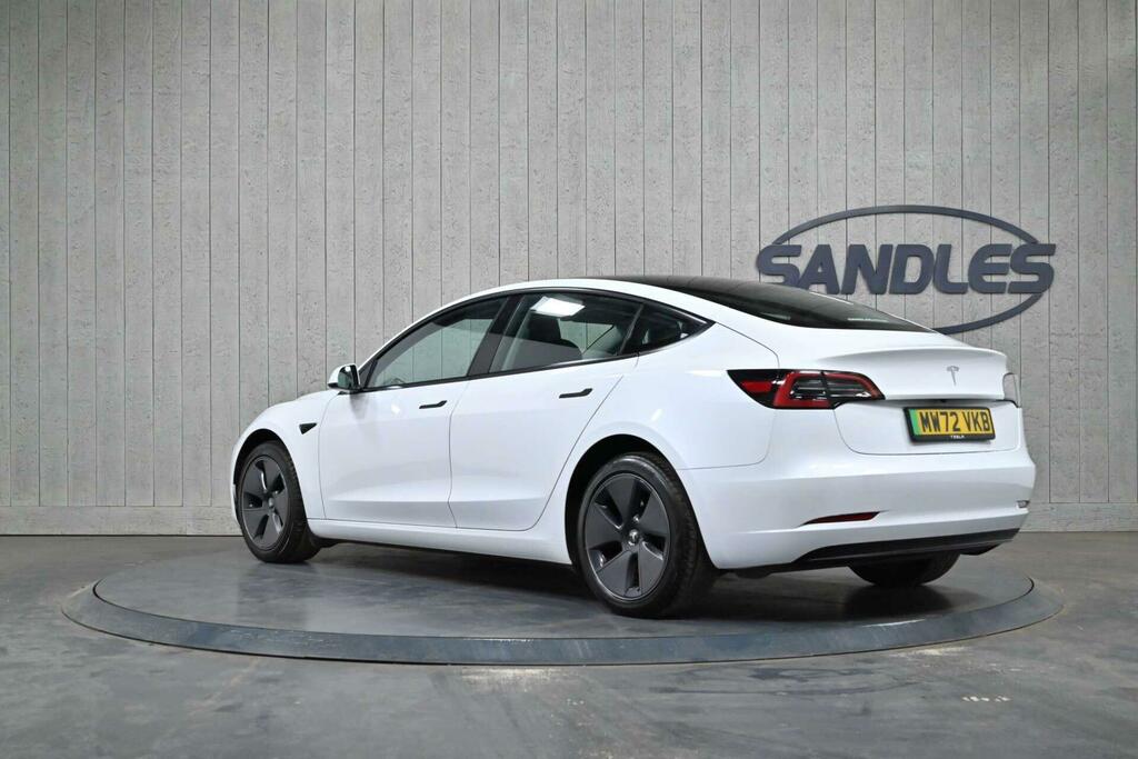 Tesla Model 3 Auto Rwd 4dr MW72VKB White #3